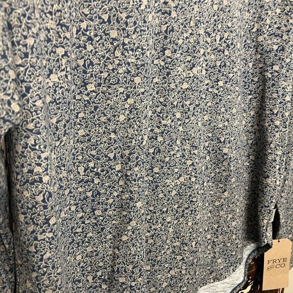 NWT Women’s Frye Floral Blouse. Size L. - Picture 3 of 8